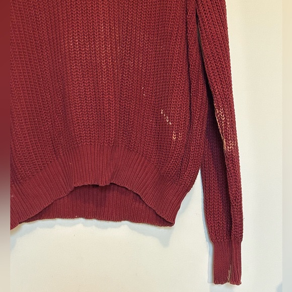 Maroon Studio Sweater (American Apparel) - Picture 3 of 6